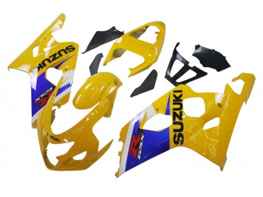 Discount 2004-2005 Yellow White Blue Black Suzuki GSXR 600 / GSXR 750 Motorcycle Fairing Canada