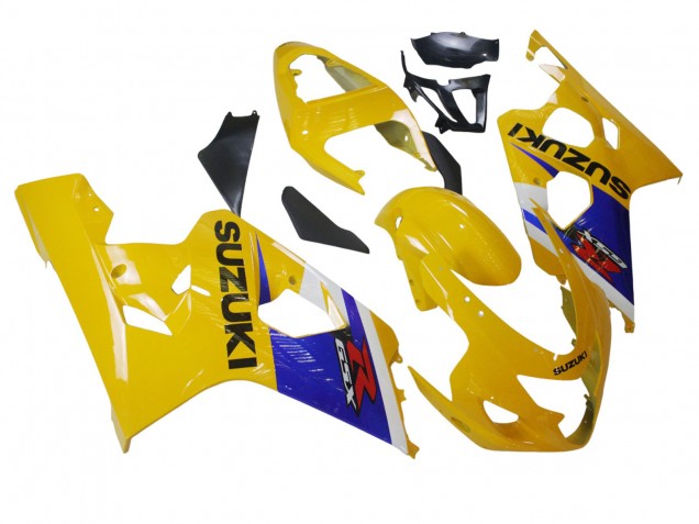 Discount 2004-2005 Yellow White Blue Black Suzuki GSXR 600 / GSXR 750 Motorcycle Fairing Canada