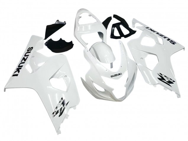 Discount 2004-2005 Pearl White Suzuki GSXR 600 / GSXR 750 Motorcycle Fairings Canada