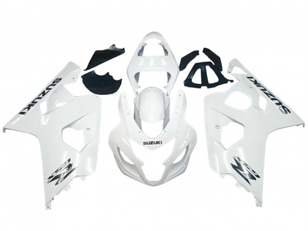 Discount 2004-2005 Pearl White Suzuki GSXR 600 / GSXR 750 Motorcycle Fairings Canada