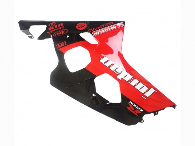 Discount 2004-2005 Glossy Black Red Jordan Michelin Suzuki GSXR 600 / GSXR 750 Motorcycle Fairings Canada