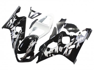 Discount 2004-2005 White Black Suzuki GSXR 600 / GSXR 750 Motorcycle Fairing Canada