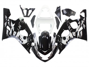 Discount 2004-2005 White Black Suzuki GSXR 600 / GSXR 750 Motorcycle Fairing Canada