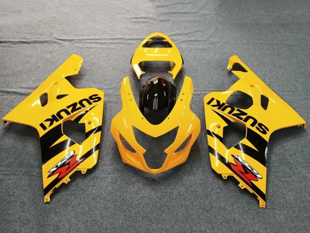 Discount 2004-2005 Yellow Black Suzuki GSXR 600 / GSXR 750 Motorcycle Fairings Canada