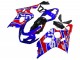 Discount 2004-2005 Blue Red Black Motul Dunlop Suzuki GSXR 600 / GSXR 750 Motorcycle Fairings Canada