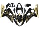 Discount 2004-2005 Glossy Black Gold Corona Suzuki GSXR 600 / GSXR 750 Motorcycle Fairings Canada