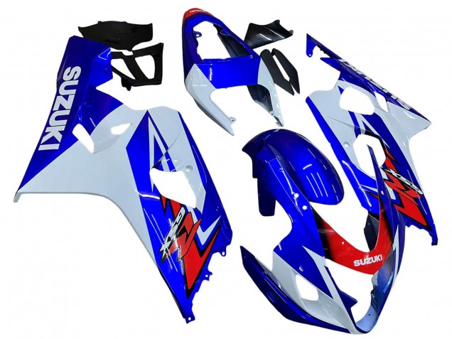 Discount 2004-2005 White Blue Red Suzuki GSXR 600 / GSXR 750 Motorcycle Fairing Canada