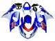 Discount 2004-2005 White Blue Red Suzuki GSXR 600 / GSXR 750 Motorcycle Fairing Canada