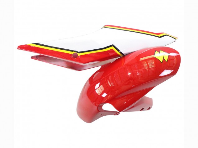 Discount 2004-2005 White Red Yellow Michelin Texaon Heron 7 Suzuki GSXR 600 / GSXR 750 Motorcycle Fairings Canada