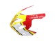 Discount 2004-2005 White Red Yellow Michelin Texaon Heron 7 Suzuki GSXR 600 / GSXR 750 Motorcycle Fairings Canada