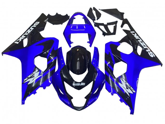 Discount 2004-2005 Blue Black White Decal Suzuki GSXR 600 / GSXR 750 Motorcycle Fairings Canada