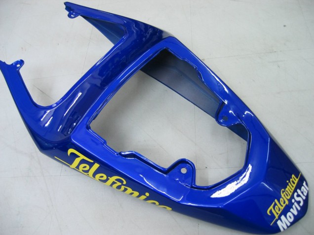 Discount 2004-2005 Blue White Yellow Green Telefonica Motul MoviStar Suzuki GSXR 600 / GSXR 750 Motorcycle Fairings Canada