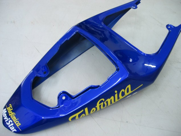 Discount 2004-2005 Blue White Yellow Green Telefonica Motul MoviStar Suzuki GSXR 600 / GSXR 750 Motorcycle Fairings Canada