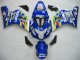 Discount 2004-2005 Blue White Yellow Green Telefonica Motul MoviStar Suzuki GSXR 600 / GSXR 750 Motorcycle Fairings Canada