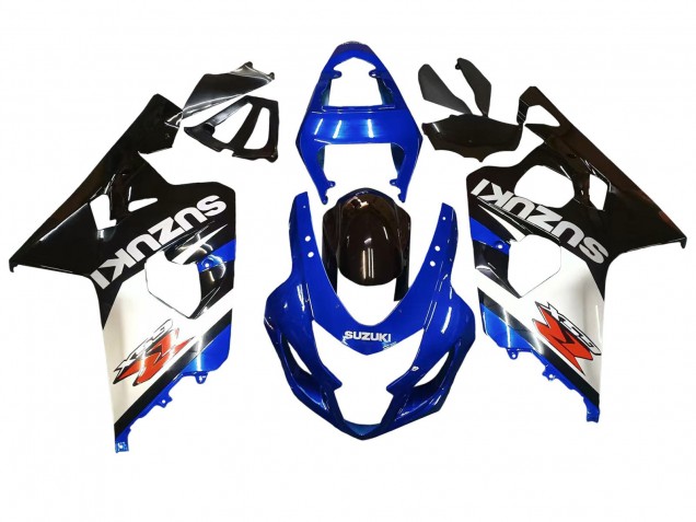 Discount 2004-2005 Blue White Black Suzuki GSXR 600 / GSXR 750 Motorcycle Fairings Canada