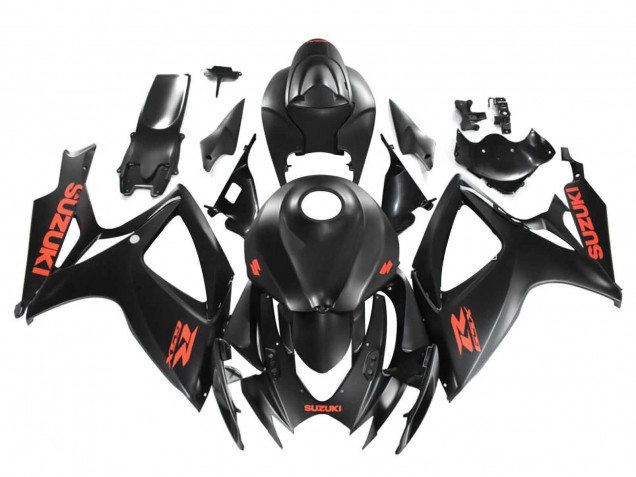 Discount 2004-2005 Matte Black Red Decal Suzuki GSXR 600 / GSXR 750 Motorcycle Fairings Canada