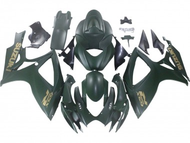 Discount 2006-2007 Matte Army Green Suzuki GSXR 600 / GSXR 750 Motorcycle Fairings Canada