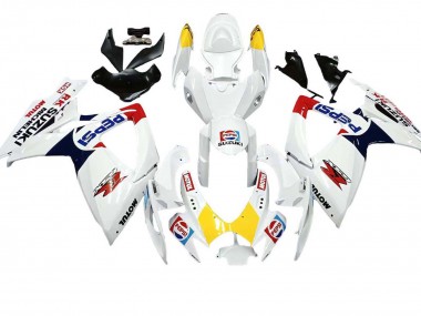 Discount 2006-2007 White Red Yellow Motul Suzuki GSXR 600 / GSXR 750 Motorcycle Fairings Canada