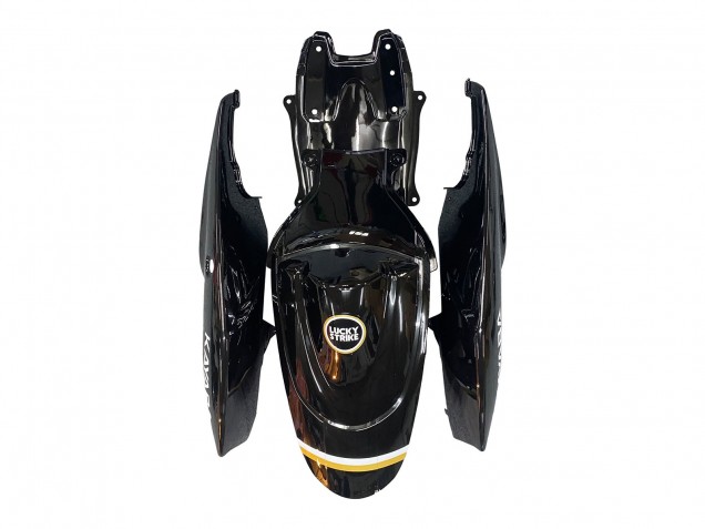 Discount 2006-2007 Glossy Black White Motul Lucky Strike Suzuki GSXR 600 / GSXR 750 Motorcycle Fairings Canada