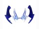 Discount 2006-2007 White Blue Flame Suzuki GSXR 600 / GSXR 750 Motorcycle Fairings Canada