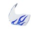 Discount 2006-2007 White Blue Flame Suzuki GSXR 600 / GSXR 750 Motorcycle Fairings Canada