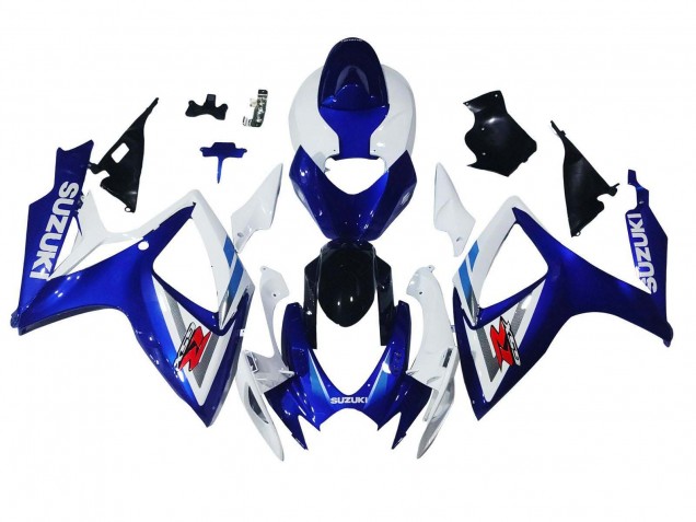 Discount 2006-2007 White Blue Glossy Black Red Suzuki GSXR 600 / GSXR 750 Motorcycle Fairings Canada