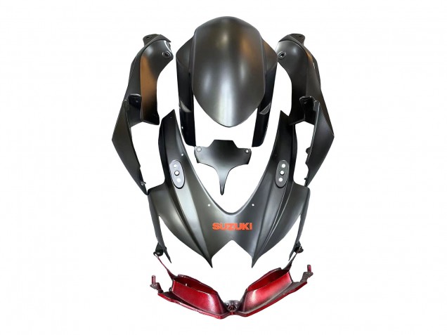Discount 2008-2010 Matte Black Red Suzuki GSXR 600 / GSXR 750 Motorcycle Fairings Canada