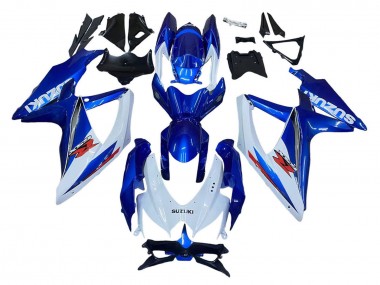Discount 2008-2010 Blue White Red Suzuki GSXR 600 / GSXR 750 Motorcycle Fairing Kits Canada