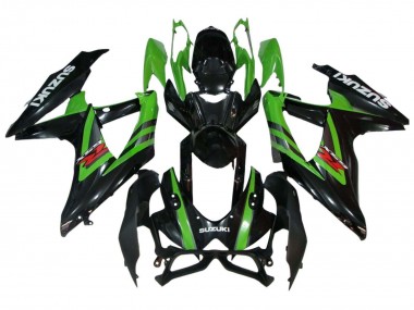 Discount 2008-2010 Green Glossy Black Suzuki GSXR 600 / GSXR 750 Motorcycle Fairings Canada