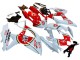 Discount 2008-2010 White Red Motul Lucky Strike Suzuki GSXR 600 / GSXR 750 Motorcycle Fairings Canada