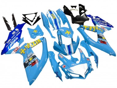 Discount 2008-2010 Blue Yellow Rizla Suzuki GSXR 600 / GSXR 750 Motorcycle Fairings Canada