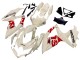 Discount 2008-2010 Cream White Red Black Suzuki GSXR 600 / GSXR 750 Motorcycle Fairings Canada