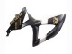 Discount 2008-2010 Matte Black White Gold Suzuki GSXR 600 / GSXR 750 Motorcycle Fairings Canada