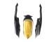 Discount 2008-2010 Matte Black White Gold Suzuki GSXR 600 / GSXR 750 Motorcycle Fairings Canada
