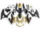 Discount 2008-2010 Matte Black White Gold Suzuki GSXR 600 / GSXR 750 Motorcycle Fairings Canada