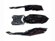 Discount 2008-2010 Glossy Black Orange Flame Suzuki GSXR 600 / GSXR 750 Motorcycle Fairings Canada
