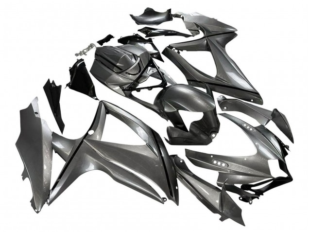 Discount 2008-2010 Matte Grey Black Suzuki GSXR 600 / GSXR 750 Motorcycle Fairings Canada