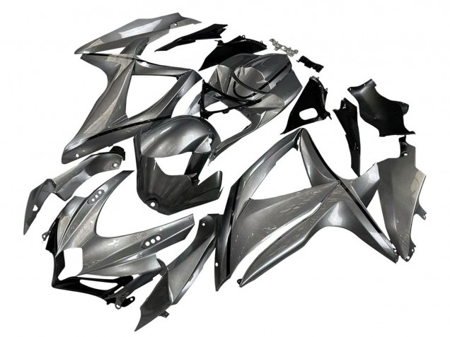 Discount 2008-2010 Matte Grey Black Suzuki GSXR 600 / GSXR 750 Motorcycle Fairings Canada