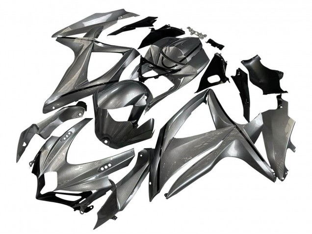 Discount 2008-2010 Matte Grey Black Suzuki GSXR 600 / GSXR 750 Motorcycle Fairings Canada