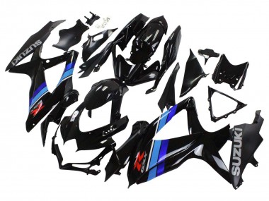 Discount 2008-2010 Glossy Black Blue Suzuki GSXR 600 / GSXR 750 Motorcycle Fairings Canada
