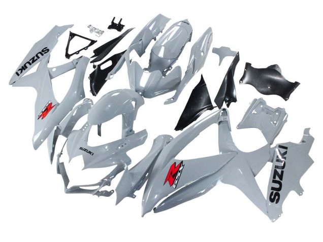Discount 2008-2010 Glossy Grey Suzuki GSXR 600 / GSXR 750 Motorcycle Fairings Canada