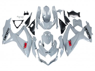 Discount 2008-2010 Glossy Grey Suzuki GSXR 600 / GSXR 750 Motorcycle Fairings Canada