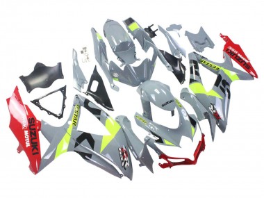 Discount 2008-2010 Grey Yellow Red Suzuki GSXR 600 / GSXR 750 Motorcycle Fairings Canada