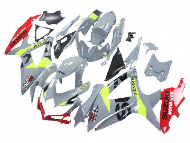 Discount 2008-2010 Grey Yellow Red Suzuki GSXR 600 / GSXR 750 Motorcycle Fairings Canada