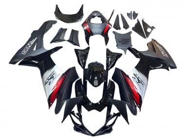 Discount 2011-2024 Glossy Black Forged Carbon Fiber Silver Red Suzuki GSXR 600 / GSXR 750 Motorcycle Fairings Canada