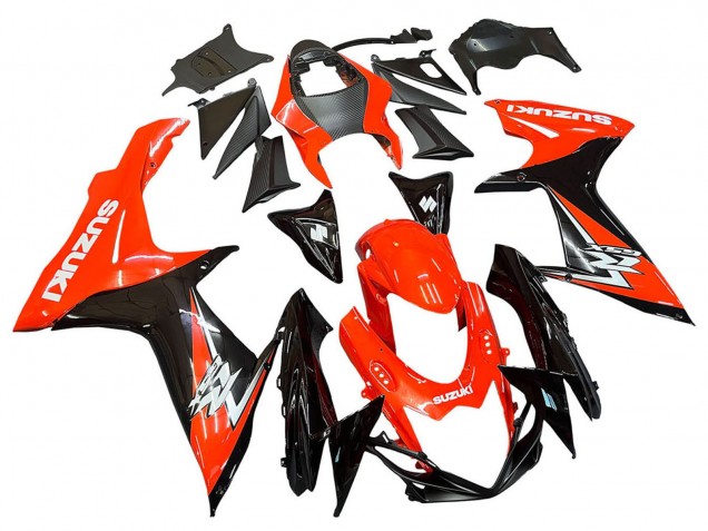 Discount 2011-2024 Red Glossy Black Suzuki GSXR 600 / GSXR 750 Motorcycle Fairings Kits Canada