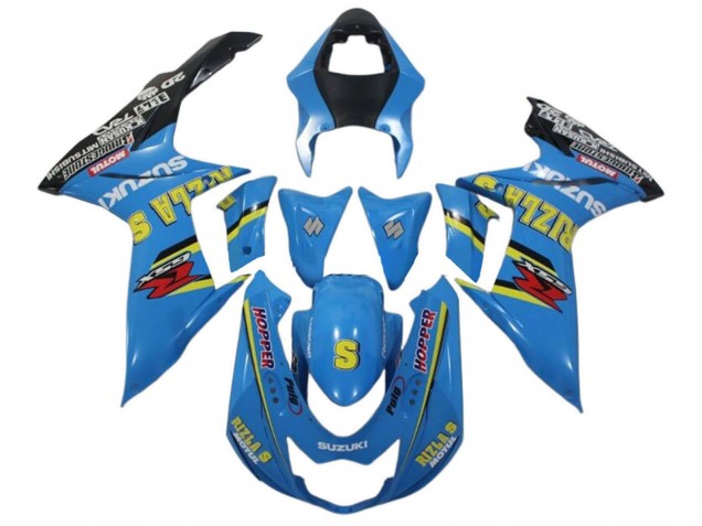 Discount 2011-2024 Blue Yellow Black Rizla Suzuki GSXR 600 / GSXR 750 Motorcycle Fairings Canada