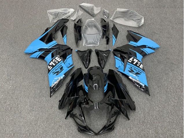 Discount 2011-2024 Glossy Black Light Blue Suzuki GSXR 600 / GSXR 750 Motorcycle Fairings Canada