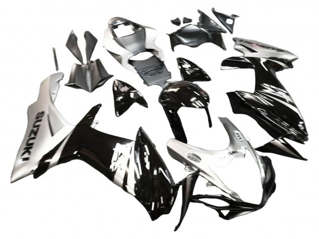Discount 2011-2024 Glossy Black Silver Suzuki GSXR 600 / GSXR 750 Motorcycle Fairing Canada