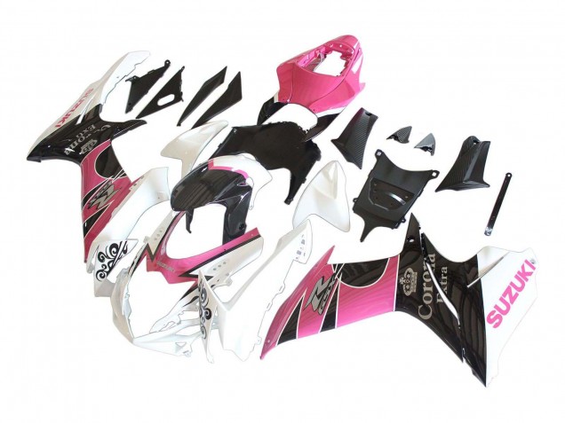 Discount 2011-2024 White Pink Black Corona Suzuki GSXR 600 / GSXR 750 Motorcycle Fairings Canada